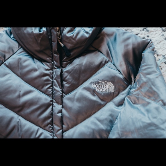 Silver Puffer Jacket - Picture 2 of 3